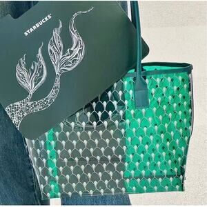 Starbucks China Exclusive Mermaid Jelly Tote